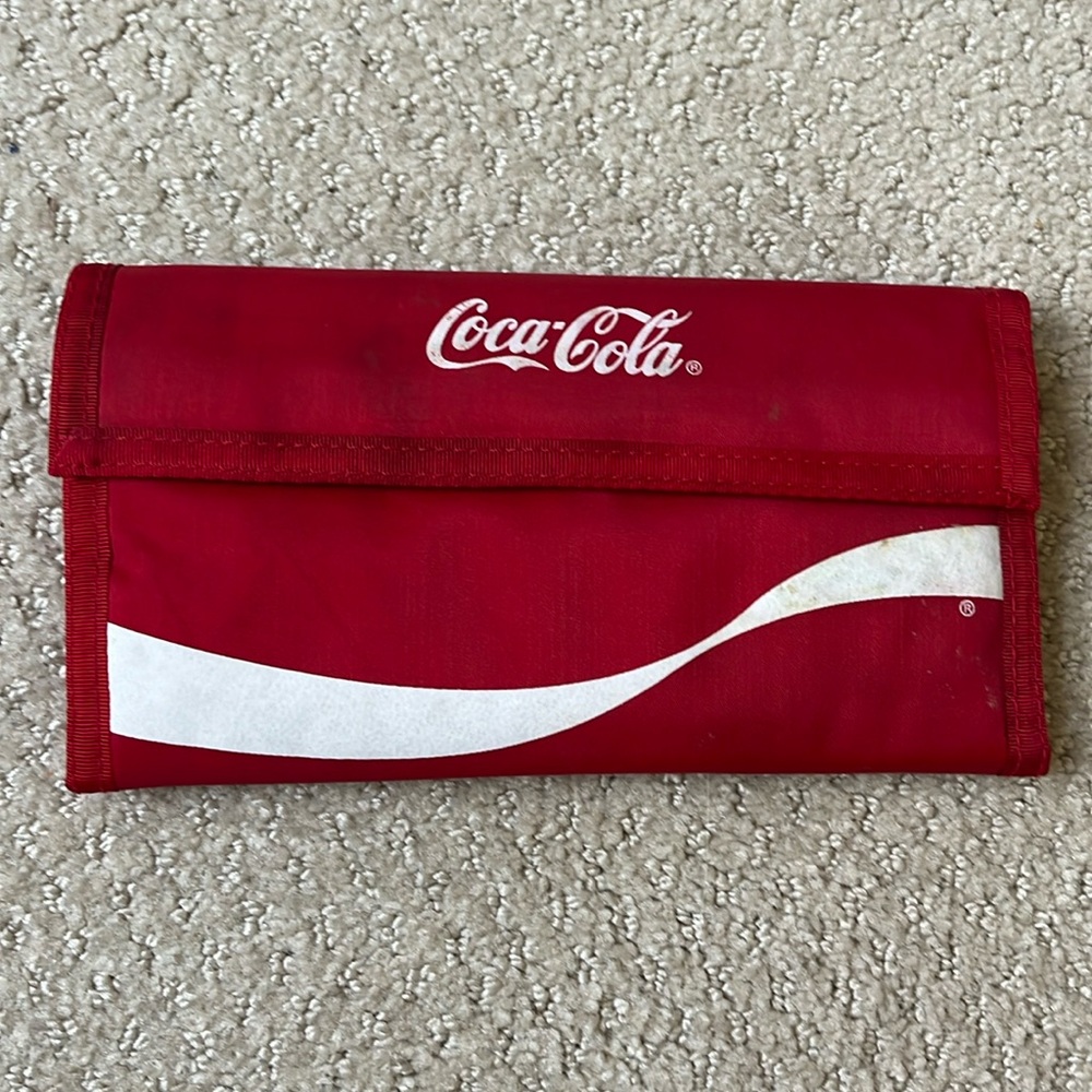 Coca Cola Velcro wallet